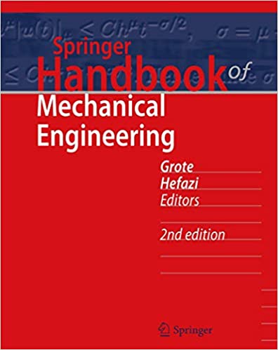 Springer Handbook of Mechanical Engineering