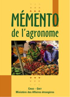 Mémento de l'agronome avec 1 DVD