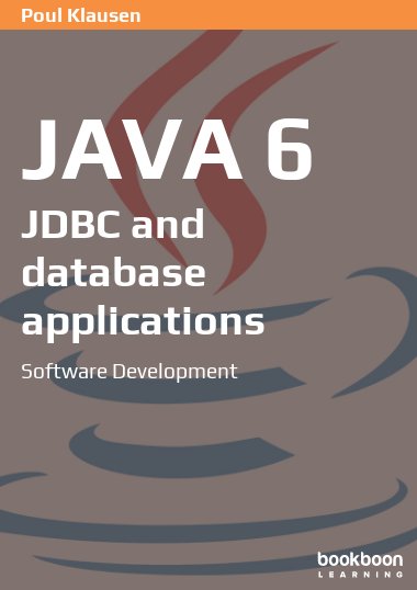 Java 6: JDBC and database applications Software Development