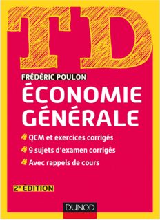 TD- Economie générale