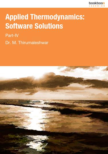Applied Thermodynamics: Software Solutions Part-IV