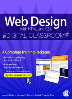 Web Design  with HTML and CSS  Digital  Classroom