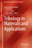 Tribology in Materials and Applications