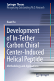 Development of In-Tether Carbon Chiral Center-Induced Helical Peptide