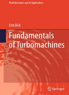 Fundamentals of Turbomachines