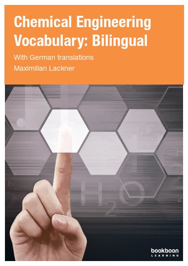 Chemical Engineering Vocabulary: Bilingual With German translations