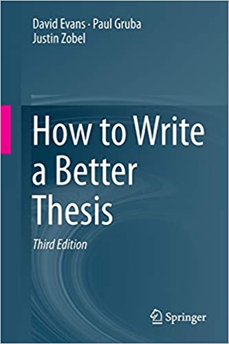 How to Write a Better Thesis