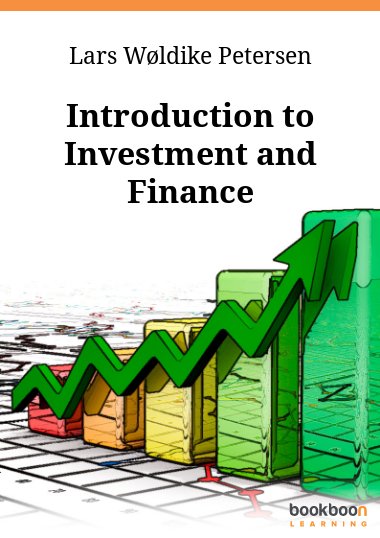 Introduction to Investment and Finance