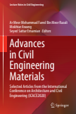 Advances in Civil Engineering Materials