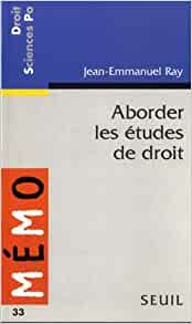 Aborder les études de droit