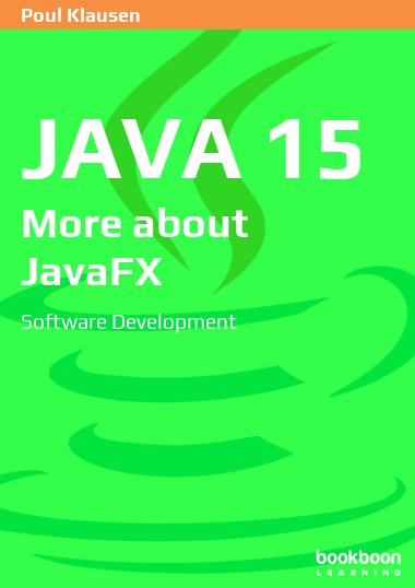 Java 15: More about JavaFX Software Development