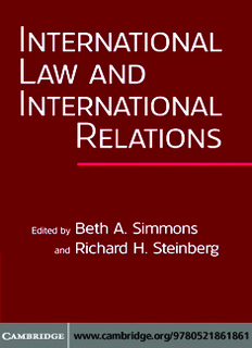 International Law and International Relations