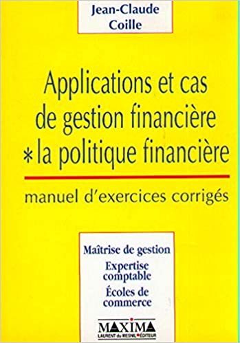 Applications et cas de gestion financière
